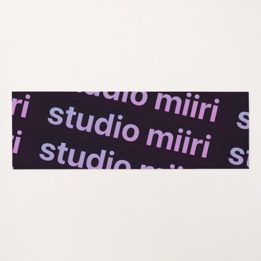 WORKOUT / YOGA MAT studio miiri (Achterkant (horizontaal))