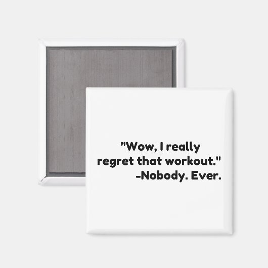 Workoutprijsopgave Magneet (Voorkant / Achterkant)