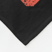 Works Out But Clearly Loves Carbs Funny Low Carb G Fleece Deken (Hoek)