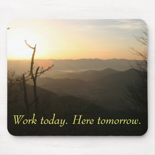 Workscapes, koperschijf muismat (Voorkant)