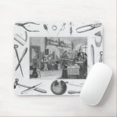 Workshop en belangrijkste sieraden, 1810 muismat (Met muis)