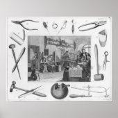 Workshop en belangrijkste sieraden, 1810 poster (Voorkant)