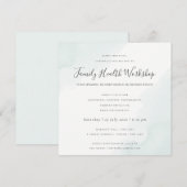 WORKSHOP EVENEMENT BLAUWE WATERVERFKWASTSTREK STRA KAART (Voorkant / Achterkant)