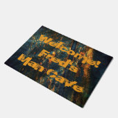 Workshop Garage Man Cave Industrial CUSTOM Doormat Deurmat (Schuin)