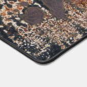 Workshop Grunge Rusty Metal Patina Gepersonaliseer Bureaumat (Hoek)