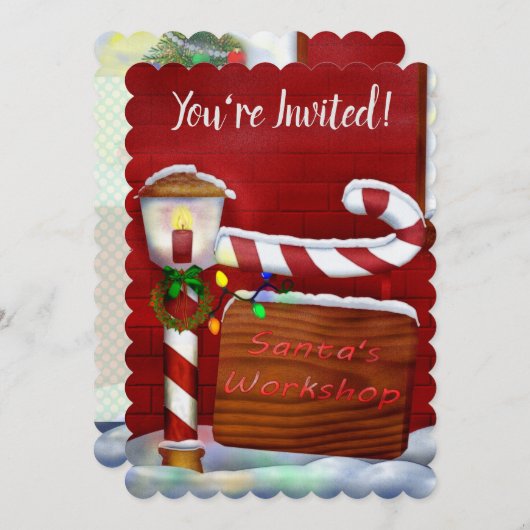 Workshop Kerstfeest Whimsey Kaart (Voorkant / Achterkant)