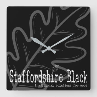 Workshop-klok Vierkante Klok