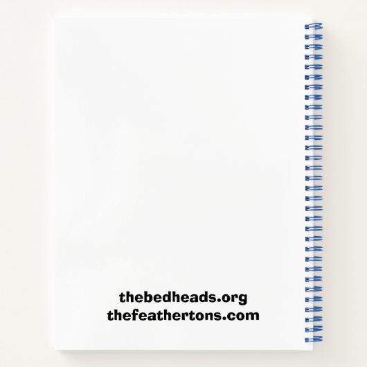 Workshop-laptop van schrijver notitieboek (Achterkant)