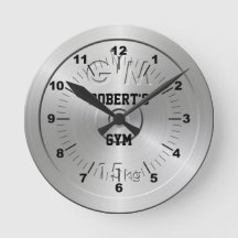 Workshop of Gym Wall Clock