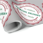 Workshop over speciale levering voor de kerstman cadeaupapier (Rol Hoek)