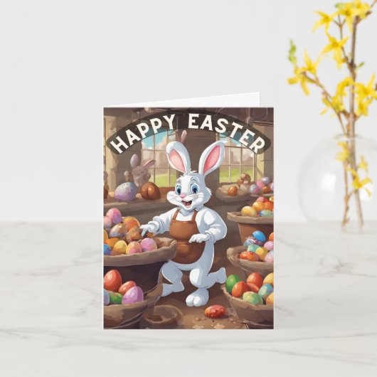 Workshop Paashaas Kaart (Gele Bloem)