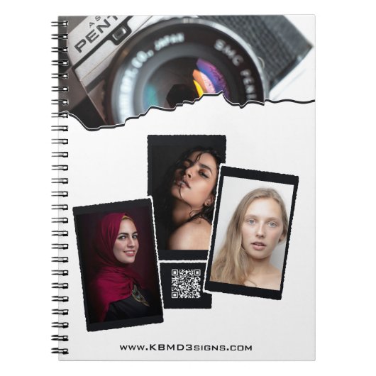 Workshop promotionele fotograaf notitieboek (Voorkant)