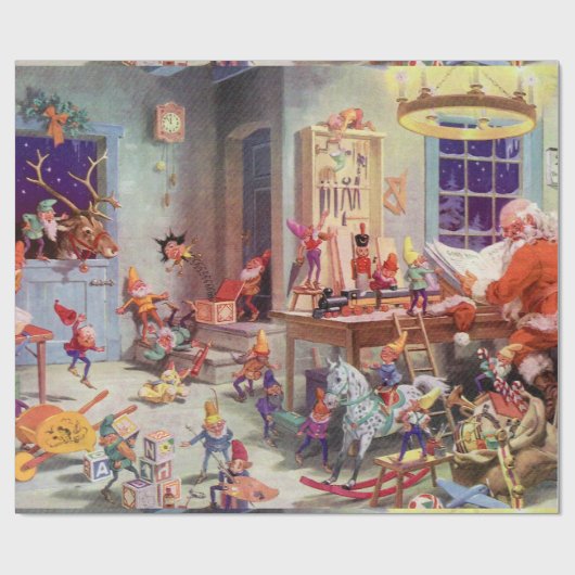 Workshop Santas Cadeaupapier (Vlak)