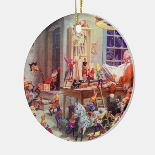 Workshop Santas Keramisch Ornament (Links)