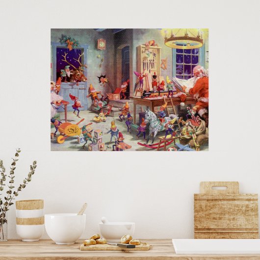 Workshop Santas Poster (Keuken)