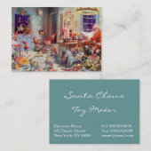 Workshop Santas Visitekaartje (Voorkant / Achterkant)