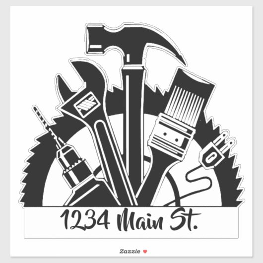 Workshop-sticker postvak sticker (Vel)