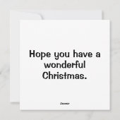 Workshop van de Kerstman | vrolijk kerstfeest Feestdagenkaart (Achterkant)