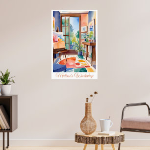 Workshop van Matisse - Poster