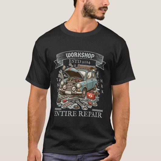 Workshop volledige reparatie t-shirt (Voorkant)