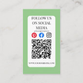 Workshop wol visitekaartje (Achterkant)