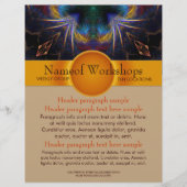 Workshops Party Events Fantasy Art flyer sjabloon (Voorkant)