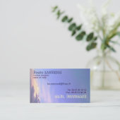 WORKSKAART EN NUAGE VISITEKAARTJE (Staand voorkant)