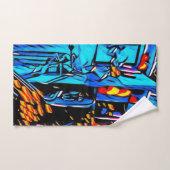 Workspace Lunch Art Bad Handdoek (Handdoek)