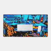 Workspace Lunch Art Bureaumat (Keyboard & Muis)