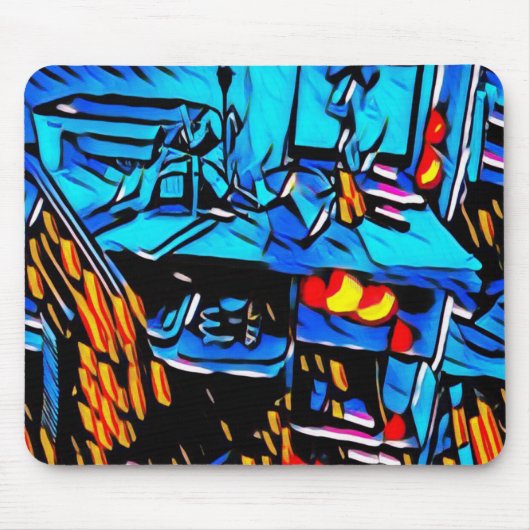 Workspace Lunch Art Muismat (Voorkant)