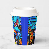 Workspace Lunch Art Papieren Bekers (Rechts)