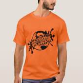 WorkTheEarth Safety Oranje Logo T T-shirt (Voorkant)