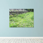 World2Celebrate: Chichén Itzá Butterflies Canvas Afdruk (Insitu (Houten vloer))
