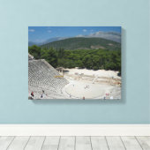 World2Celebrate: Epidavros Canvas Afdruk (Insitu (Houten vloer))