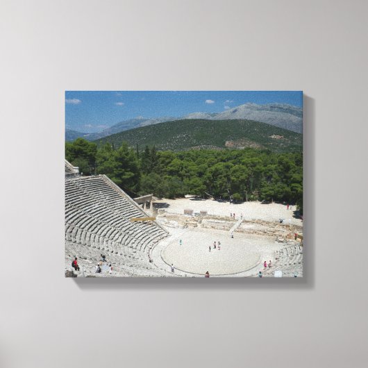 World2Celebrate: Epidavros Canvas Afdruk (Voorkant)