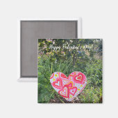 World2Celebrate: Fijne Valentijnsdag! Magneet (Voorkant / Achterkant)