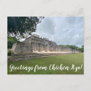 World2Celebrate: Groeten uit Chichén Itzá! Briefkaart