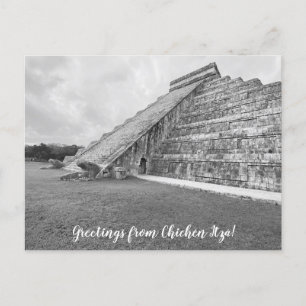 World2Celebrate: Groeten uit Chichén Itzá! Briefkaart