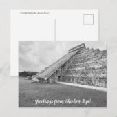 World2Celebrate: Groeten uit Chichén Itzá! Briefkaart (Voorkant / Achterkant)