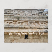 World2Celebrate: Groeten uit Chichén Itzá! Po Briefkaart (Voorkant)