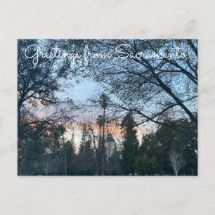 World2Celebrate: Groeten uit Sacramento! Briefkaart