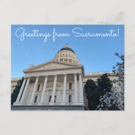 World2Celebrate: Groeten uit Sacramento! Briefkaart