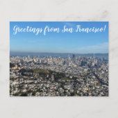 World2Celebrate: Groeten uit San Francisco! Briefkaart (Voorkant)
