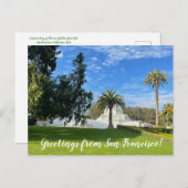 World2Celebrate: Groeten uit San Francisco! Briefkaart (Voorkant / Achterkant)