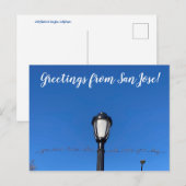 World2Celebrate: Groeten uit San Jose! Briefkaart (Voorkant / Achterkant)