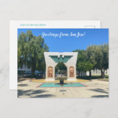 World2Celebrate: Groeten uit San Jose! Briefkaart (Voorkant / Achterkant)