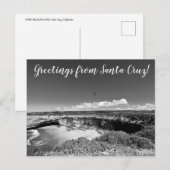 World2Celebrate: Groeten uit Santa Cruz! Briefkaart (Voorkant / Achterkant)