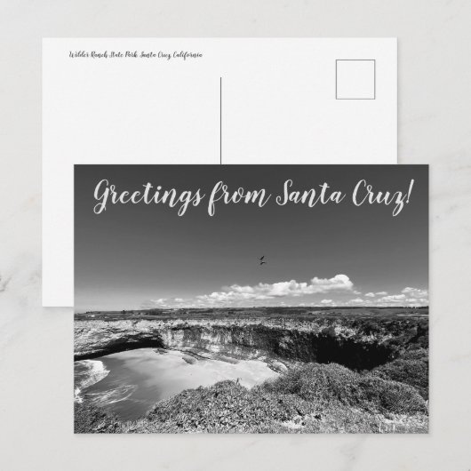 World2Celebrate: Groeten uit Santa Cruz! Briefkaart (Voorkant / Achterkant)