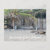 World2Celebrate: Groeten uit Tulum! Briefkaart (Voorkant)