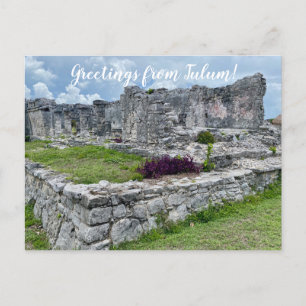 World2Celebrate: Groeten uit Tulum! Briefkaart